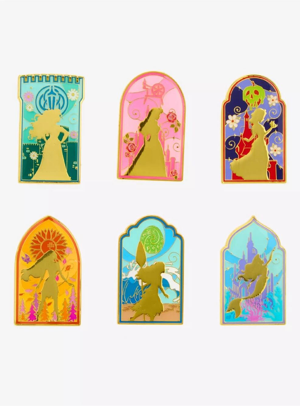 Disney Princess Archway Blind Box Enamel Pin — Exclusive UNOPENED
